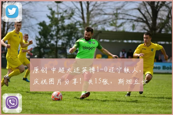 原创 中超大连英博1-0辽宁铁人，庆祝图片分享！共15张，斯坦丘世界波一锤定音